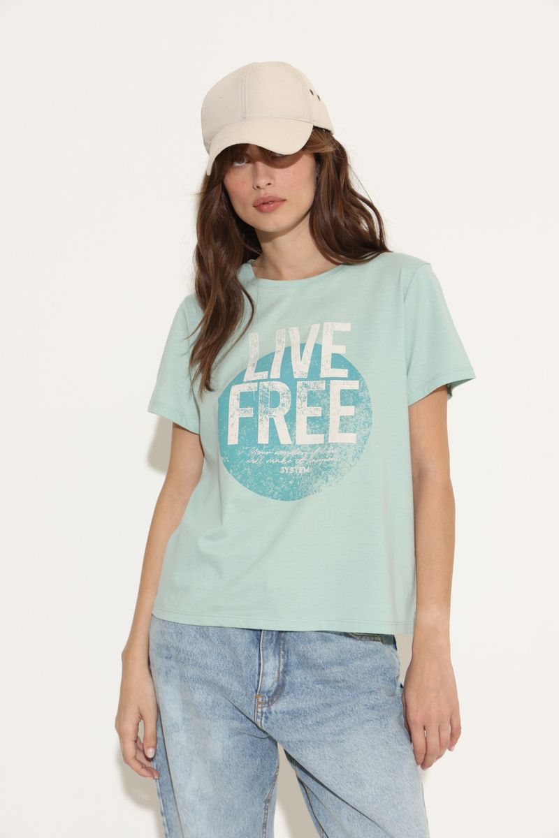 REMERA BASICA LIVE